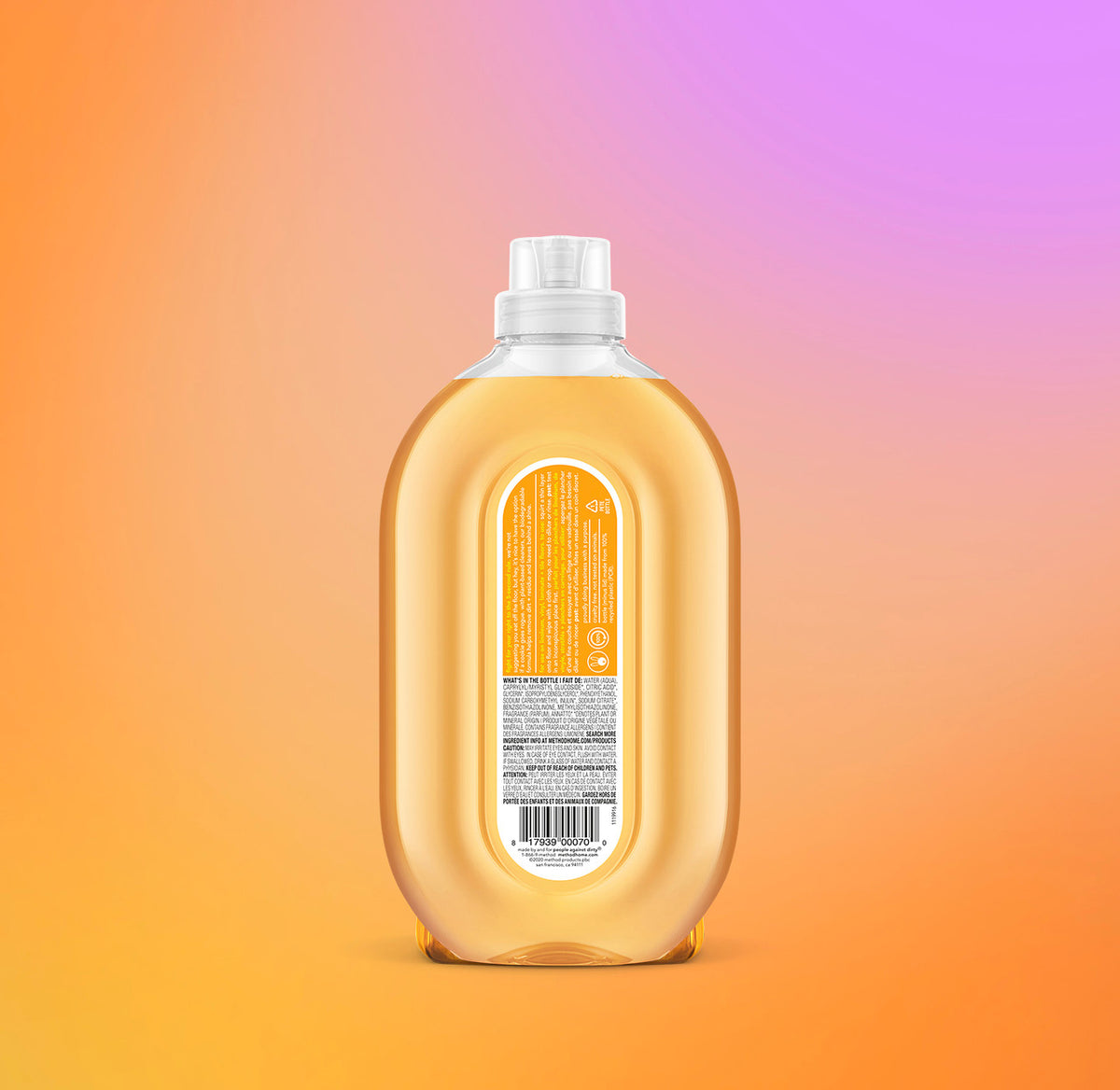 squirt + mop hard floor cleaner – ginger yuzu, 25 fl oz - Image 3