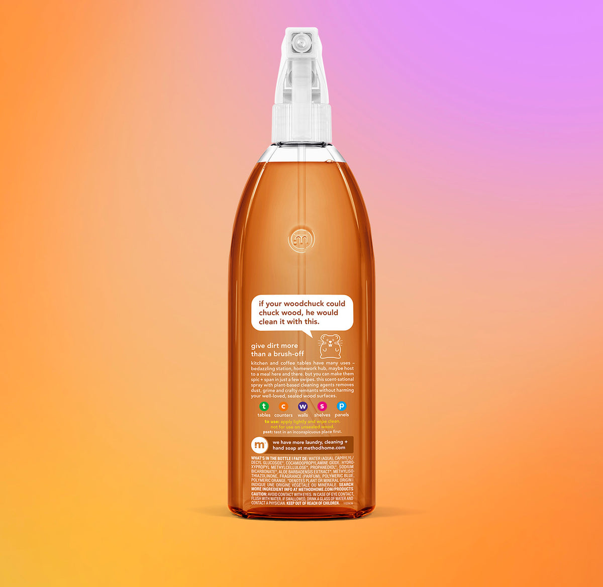 daily wood cleaner – almond, 28 fl oz - Image 3
