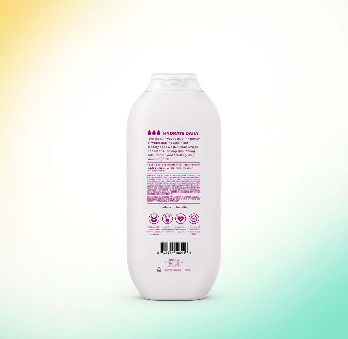 hydrating body wash – magnolia, 18 fl oz - Image 3