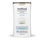 dishwasher packs – free + clear, 54 ct