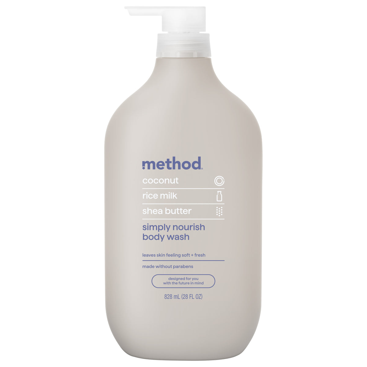 843536107184_359227_254536_F_BodyWash28_SimplyNourishUSA_6-12-26_1.jpg body wash – simply nourish, 28 fl oz - Image 1