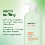 body wash tonic – micro buffing, bamboo dust , AHA + PHA, 17 fl oz - Image 4