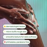 body wash tonic – micro buffing, bamboo dust , AHA + PHA, 17 fl oz - Image 5