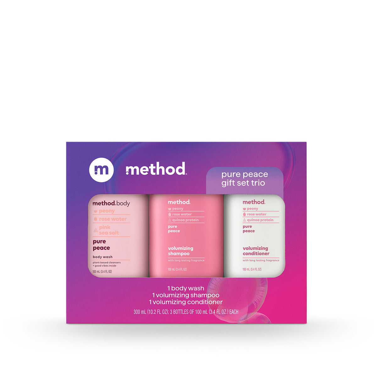 travel-sized gift set trio – pure peace, 10.2 oz - Image 7