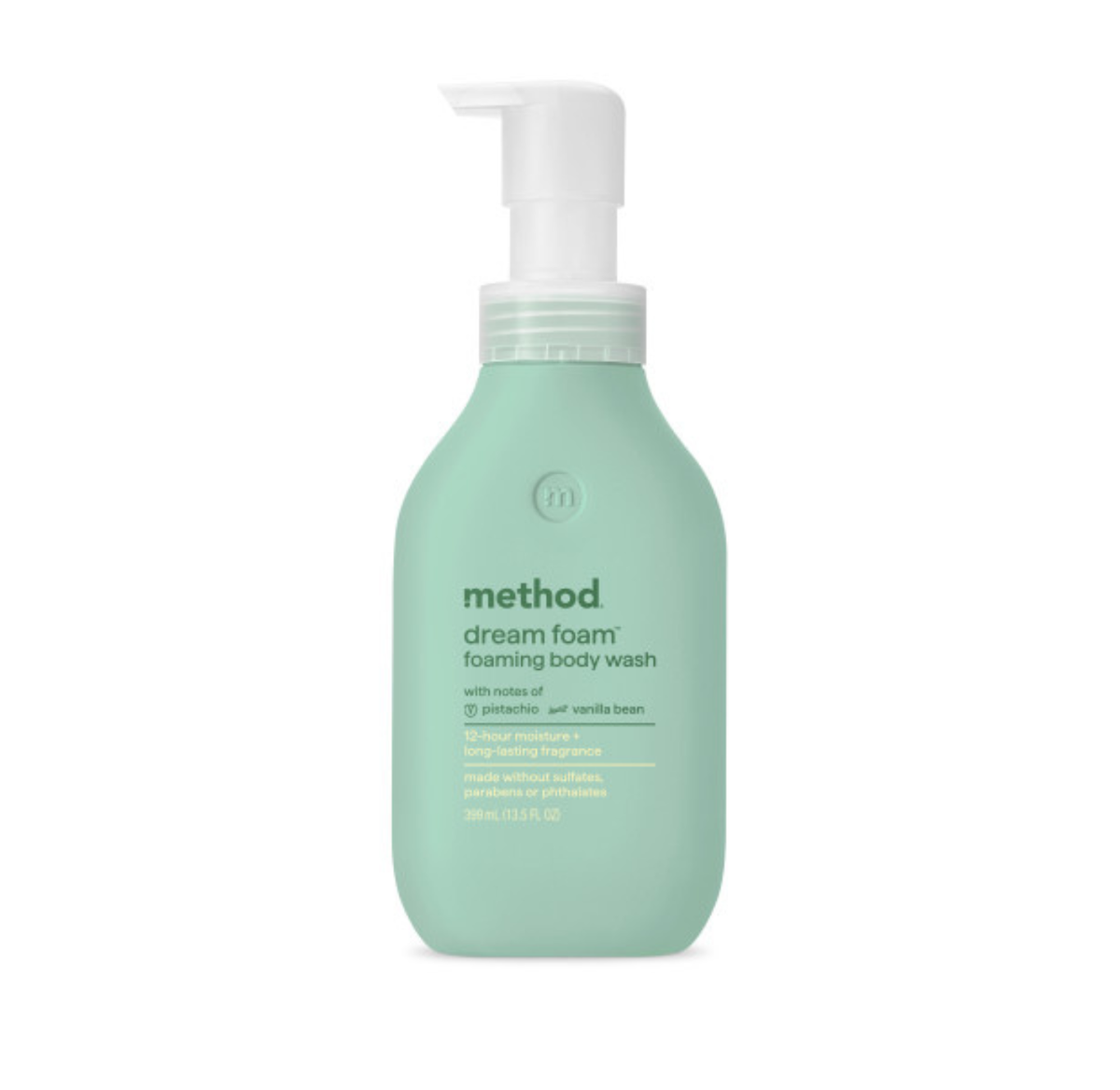 Pistachio_Vanilla_Dream_Foam.png dream foam | foaming body wash – pistachio + vanilla, 13.5 fl oz - Image 1