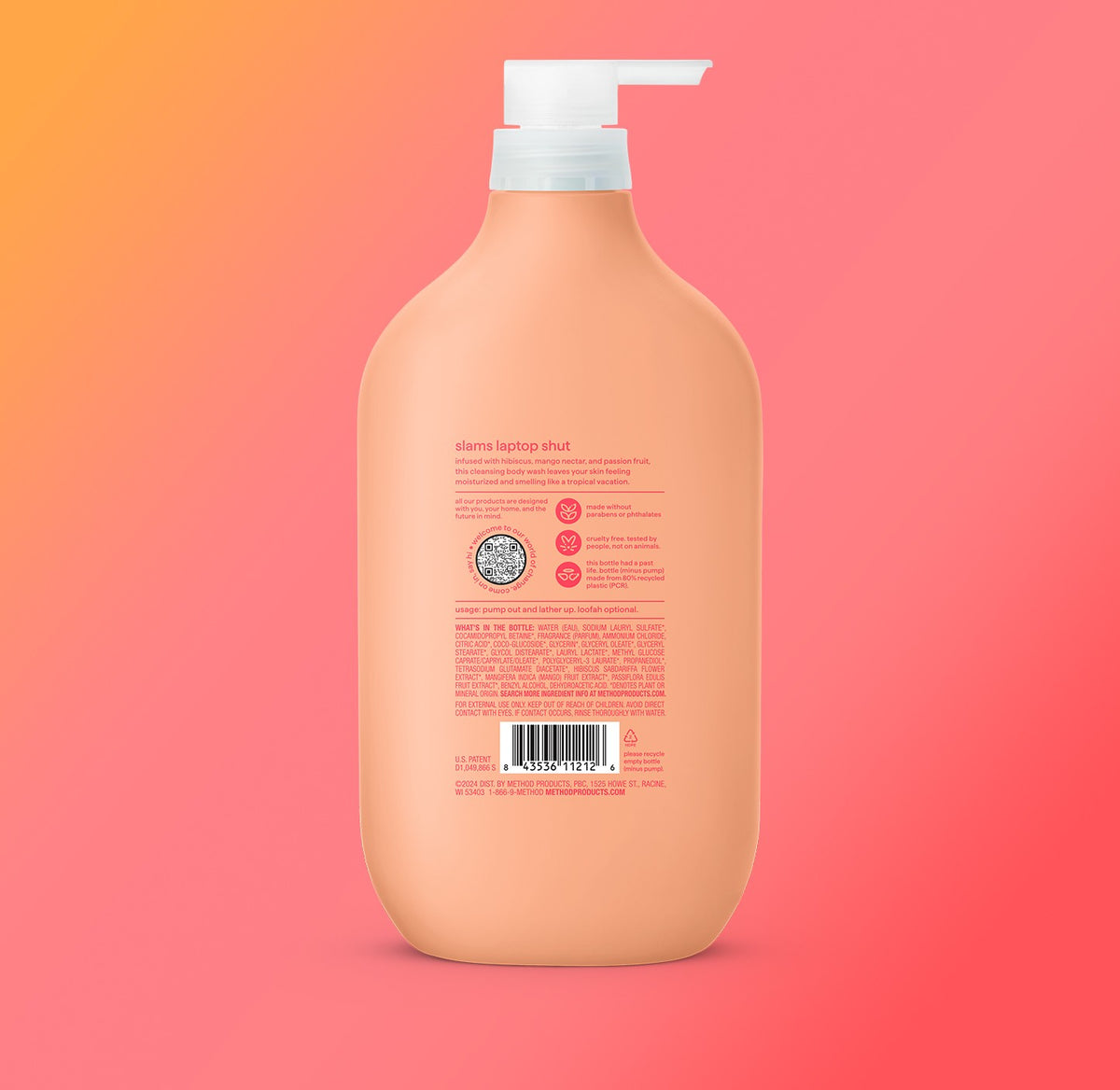 body wash – island mist, 28 fl oz - Image 3